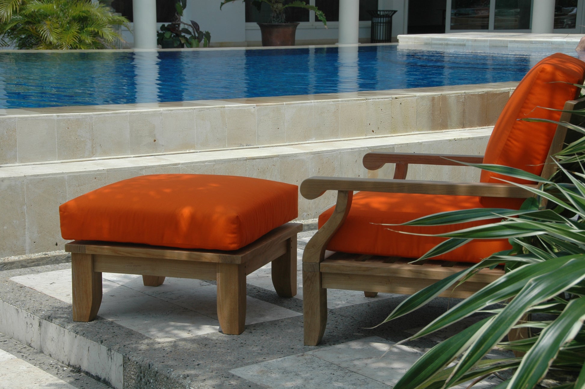 Anderson Teak Set-91 Riviera Modular Deep Seating Set