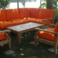 Anderson Teak Set-93 Riviera Modular Deep Seating Set