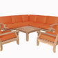 Anderson Teak Set-94 Riviera Modular Deep Seating Set