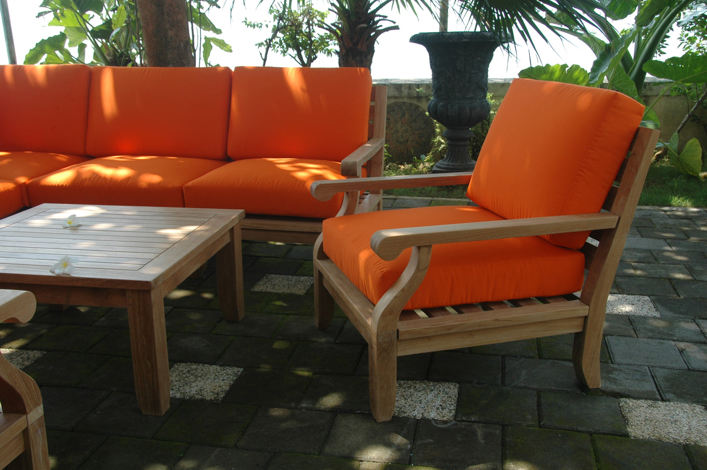 Anderson Teak Set-94 Riviera Modular Deep Seating Set