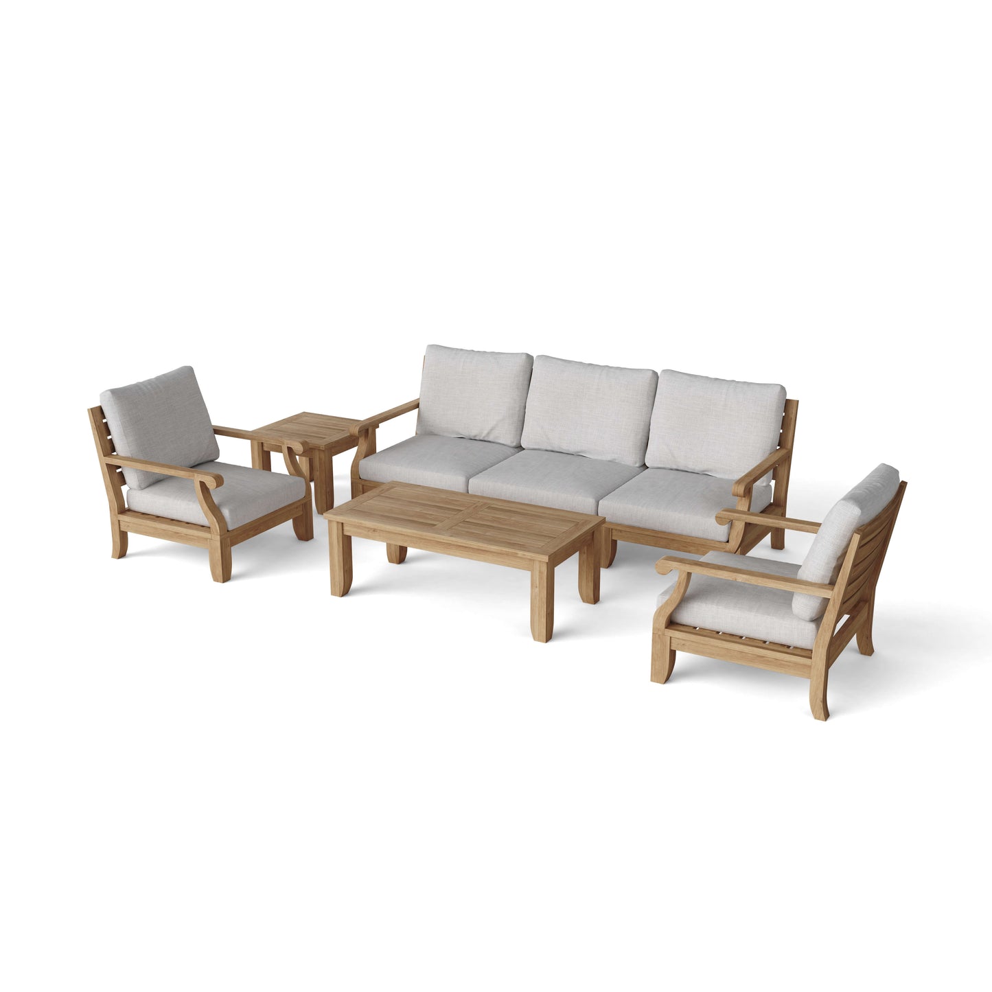 Anderson Teak Set-97 Riviera Modular Deep Seating Set