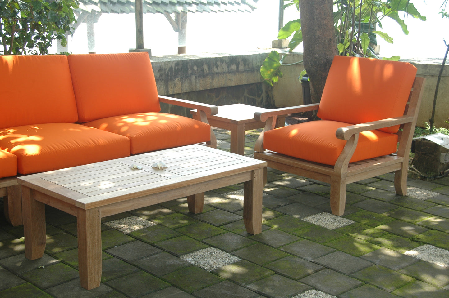 Anderson Teak Set-97 Riviera Modular Deep Seating Set