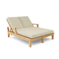 Anderson Teak Brianna Double Sun Lounger with Arm