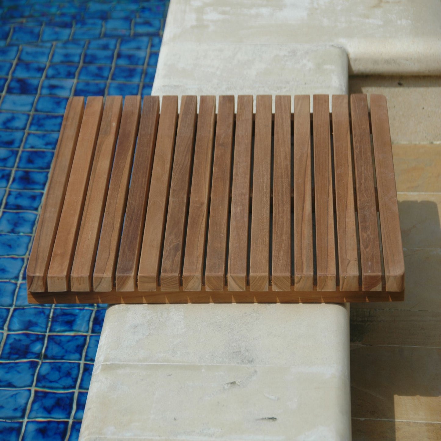 Anderson Teak Shower Mat 24" X 24"