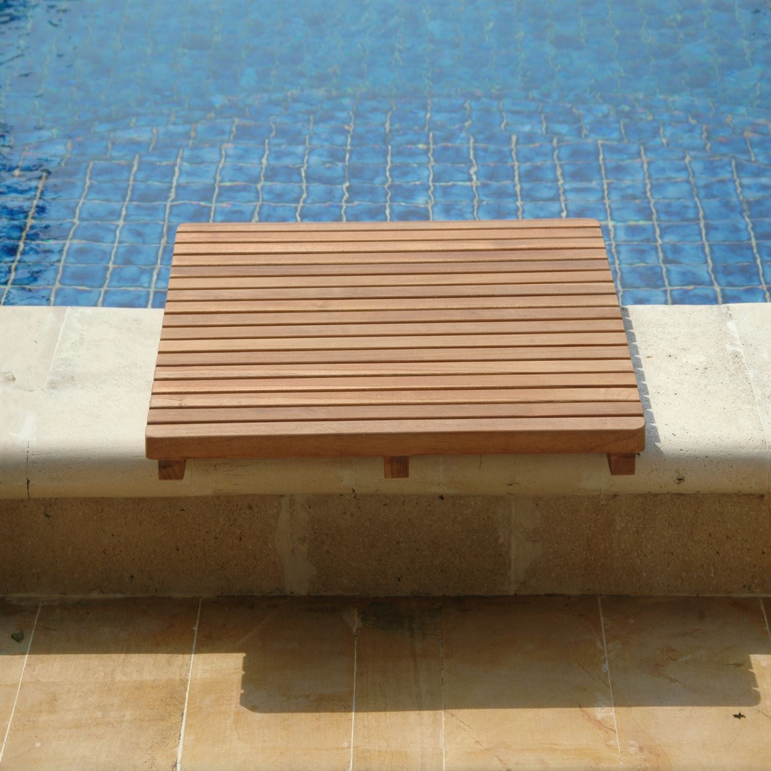 Anderson Teak Shower Mat 24" X 24"