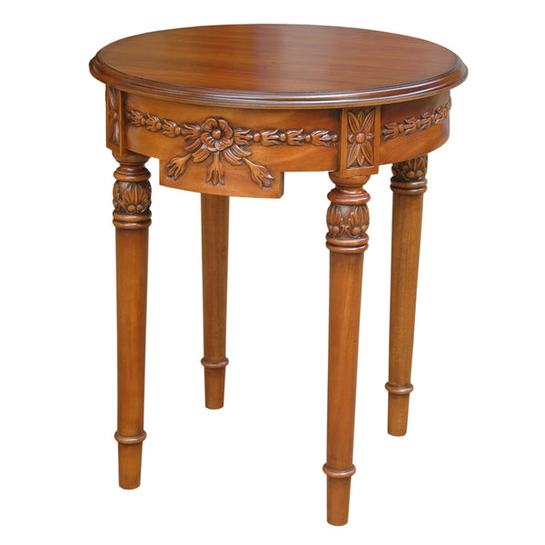 Anderson Teak Regency Flower Side Table