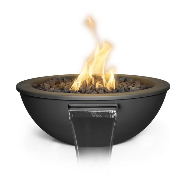 The Outdoor Plus Metal 27 Sedona Fire & Water Bowl - Metal Powder Coated