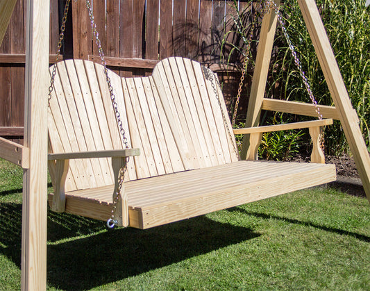 Creekvine Designs Treated Pine Curveback Swingbed