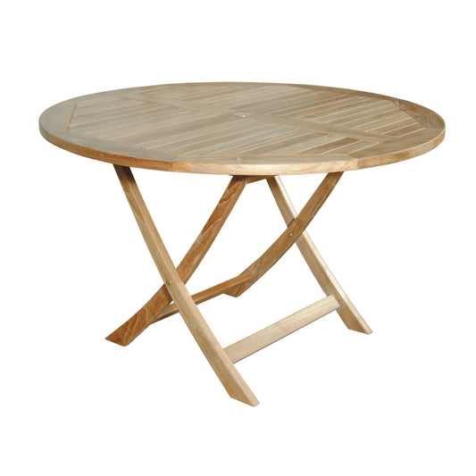 Anderson Teak Bahama 47" Round Folding Table