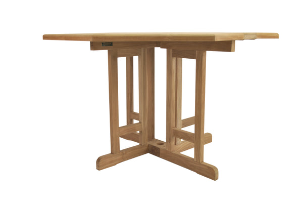 Anderson Teak Butterfly 47 Octagonal Folding Table