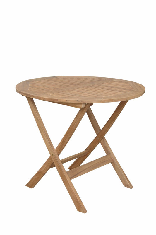 Anderson Teak Chester 32" Round Picnic Folding Table