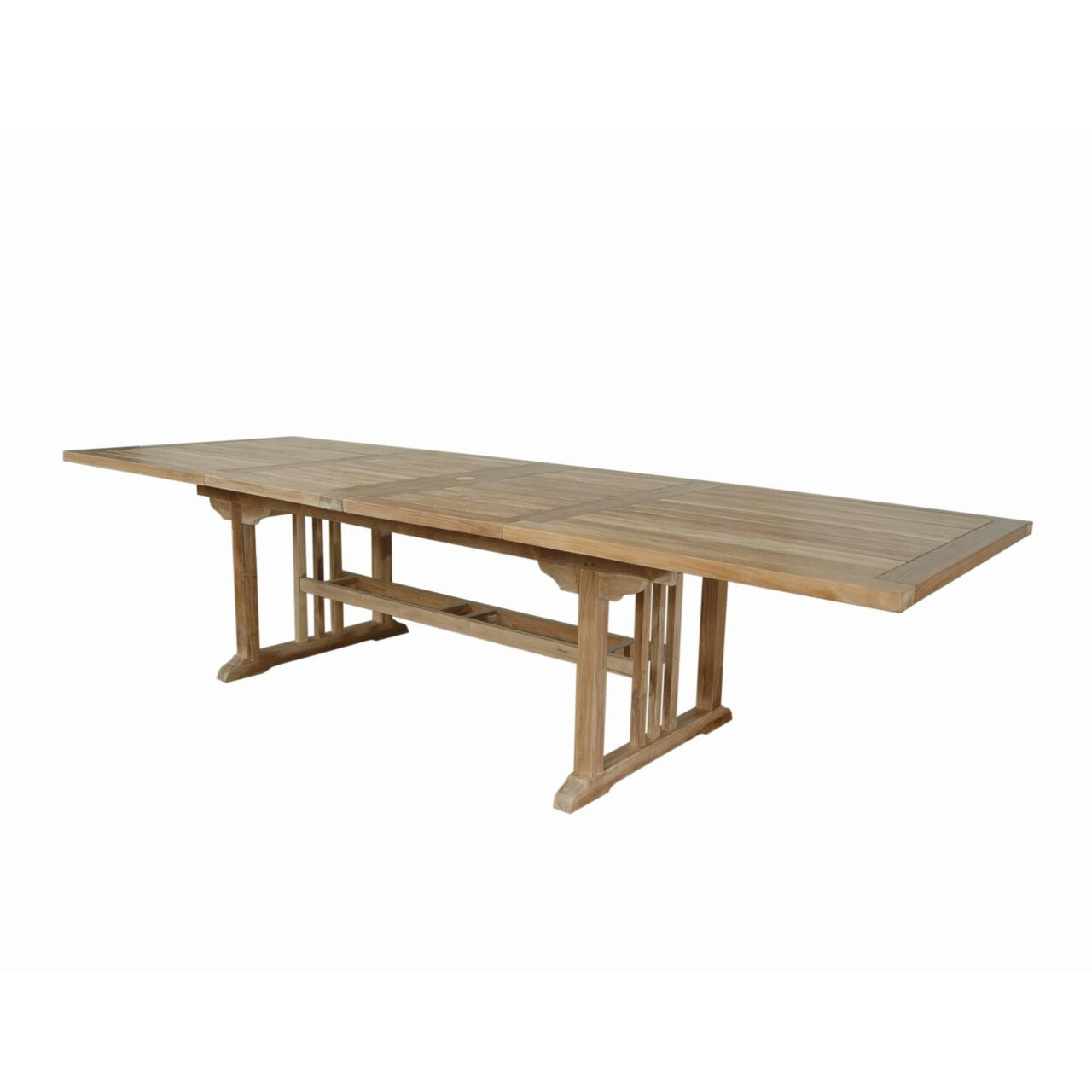 Anderson Teak Sahara 126" Rectangular Double Extension Table