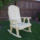 Creekvine Designs Treated Pine Curveback Rocking Chair