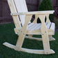 Creekvine Designs Treated Pine Curveback Rocking Chair