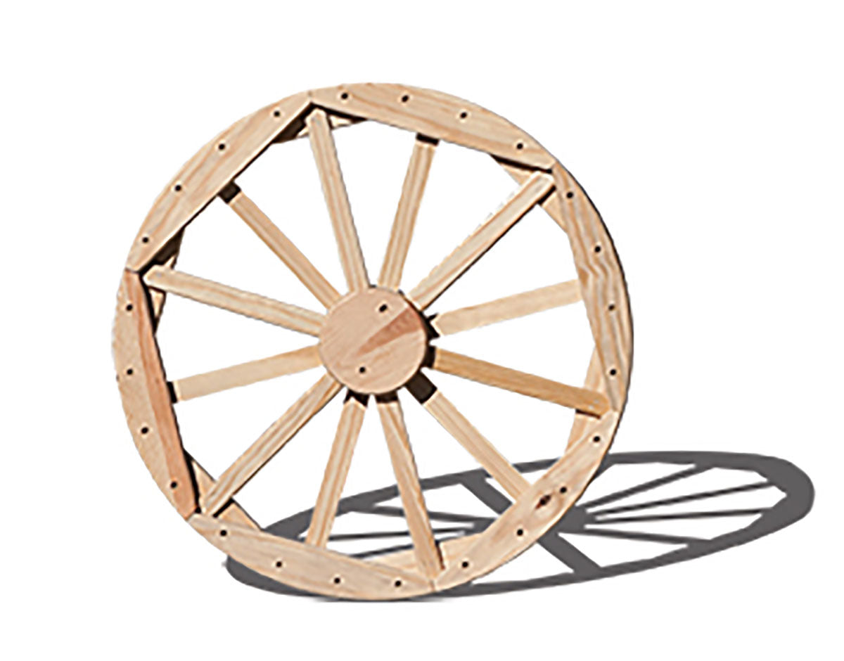 Creekvine Designs Treated Pine Decorative Wagon Wheel