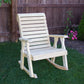 Creekvine Designs Treated Pine Rollback Rocking Chair