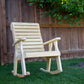 Creekvine Designs Treated Pine Rollback Rocking Chair