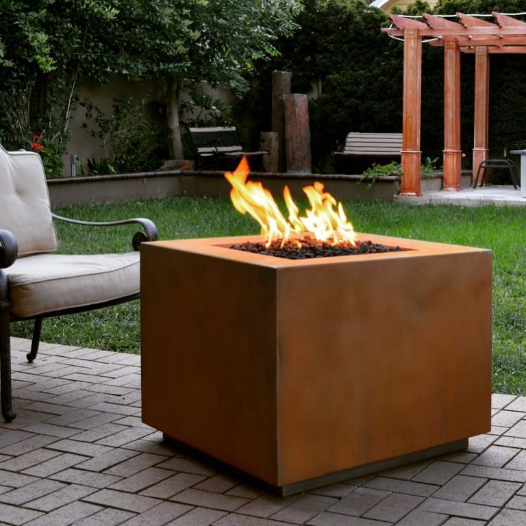 The Outdoor Plus 42" Square Forma Fire Pit